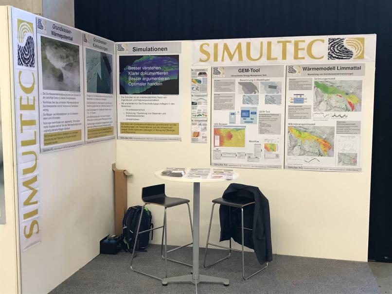 Simultec Stand an den Energietagen